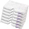 wagfall Replacement Steam Mop Pads for Shark Steam Mop Pads Compatible with S3500 Series S3501 S3601 S3550 S3901 S3801 SE450 S3801CO S3601D Steam Pocket Mop (6-Pack)