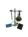 G.B.S Shaving Set 33c DE Safety Razor, Chrome Shaving Brush and Dual Stand for Razor and Shaving Brush, Razor Head Sleeve and 10 Pack of Blades