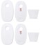 2 Pack Filters for Shark Rocket DeluxePro TruePet HN175 HV320 HV320C HV320W HV321 HV322 HV322BL HV322GD HV322Q HV324Q HV325 UV330 UV422 Vacuum, Replacement Parts # 1080FTV320 &amp; 1084FTV320