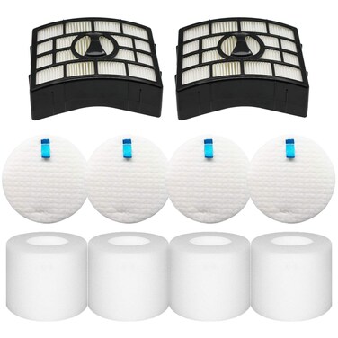 Vacuum Filters Replacement for Shark Rotator Powered Lift-Away AZ1002, NV650 NV651 NV652 NV750 NV751 NV752 NV753 AX950 AX951 AX952 ZU632, 2 Post Filters + 4 Foam &amp; Felt Filters, Part # XHF650&amp;XFF650