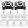 Vacuum Filters Replacement for Shark Rotator Powered Lift-Away AZ1002, NV650 NV651 NV652 NV750 NV751 NV752 NV753 AX950 AX951 AX952 ZU632, 2 Post Filters + 4 Foam &amp; Felt Filters, Part # XHF650&amp;XFF650