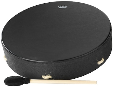 Remo Buffalo Drum - Black Earth, 16