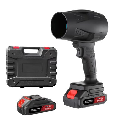 Small Cordless Leaf Blower,130000RPM Handheld Electric Dust Blower, Mini Jet Dry Blower Fan with 2 Battery,for Computer Keyboard,Outdoors,Car,Home