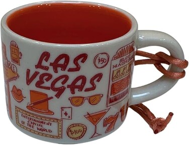 Starbucks Discovery Series Las Vegas Espresso Ornament, 2oz