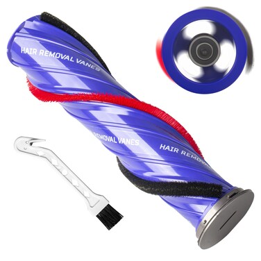 Upgrade Brush Roller For Dyson V7 V8 V10 V11 V15 Sv10 Sv11 Sv12 Sv14 Direct Drive Cordless Vacuum Head Attachments, For Dyson Roller Brush Replacement Part No. 972500-01 (Not suitable for old V7)