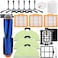Replacement Parts for Shark AV2610WA RV2610WA Matrix Plus 2- in-1 Robot Vacuum Cleaner,1 Main Brush,3 Filters,3 Mop Pads,6 Side Brushes,1 Pre Filter,1 Filter&amp;1 Pre-Motor Foam&amp;Felt Filter