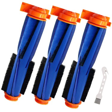 Replacement Parts for Shark AI AV2501S AV2511AE AV2610WA AV2501AE RV2502AE RV2400WD RV2610WD AV2510AOUS RV2520AOUS UR250BEOUS UR2500SR rv2410wd AI Ultra 2- in-1 Robot Vacuum,3 Pack Main Brush