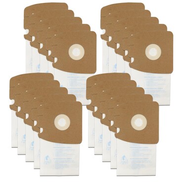 20 Pack Replacement Filtration MM Paper Vacuum Cleaner Bags Compatible with Eureka &amp; Sanitaire Style MM 3670 3680 60295, 60295A, 60295B 60295C, 60296 &amp; 60297A. Replaces Part# 60295C