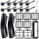 Tivcroxs 20 Pack Replacement Parts for Shark ION AV751 R85 RV850 S86 S87 S88 R71 R72 R75 RV761 RV771 RV871 AV752 AV753 Robot, 2Main Brush&amp;5Filters&amp;10Side Brushes&amp;2Pre-Filter&amp;1Brush Protect Guard