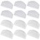 12 Pack 1940 Steam Mop Replacement Pads for Bissell Powerfresh Steam Mop 1940 1440 1806 1544 2075 2685A 2814 Series, Model 19402 19404 19408 19409 1940A 1940F 1940Q 1940T 1940W B0006 B0017 2075A 15441