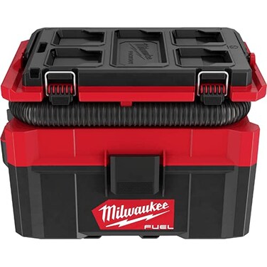 . Milwaukee M18 Fuel PACKOUT 2.5 Gallon Wet/Dry Vacuum - No Battery, No Charger, Bare Tool Only