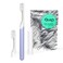 quip Sonic Toothbrush for Adults with Timer - Includes Extra Brush Head and Travel Cover Mount - Electric, Soft Bristle Refill Head, Plastic Handle, 3 Month Battery Life - Travel Toothbrush - Lavender