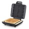 DASH No-Drip Waffle Maker - Four Waffle Molds, Nonstick Waffle Iron with Quick Heat-Up, Nonstick Surface - Perfect Waffle Maker for Kids and Families, Just Add Batter
