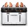 Chefman Smart Touch 4 Slice Digital Toaster, 6 Shade Settings, Stainless Steel with Extra-Wide Slots, Thick Bread &amp; Bagel Toaster, +10 Seconds, Defrost, Removable Crumb Tray