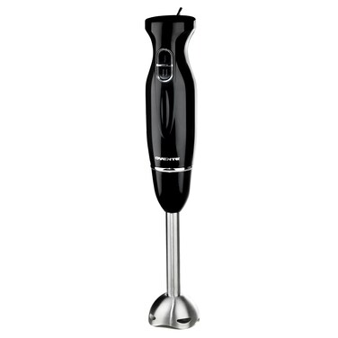 OVENTE Electric Immersion Hand Blender 300 Watt 2 Mixing Speed with Stainless Steel Blades, Powerful Portable Easy Control Grip Stick Mixer Perfect for Smoothies, Puree Baby Food &amp; Soup, Black HS560B