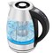 Chefman 1.8L Digital Electric Glass Kettle+ w/ Rapid-Boiling &amp; 7 Presets for Precise Temperature, Stainless Steel Tea Infuser Included, Advanced Digital Control