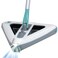 Zippi Sweeper Pro - 2025 New and Improved Lightweight Sweeper, Perfect for Short Carpet Hardwood and Tile, Triangular Design Allows for Sweeping in Corners, LED Light, 1 Hr Cleaning Time