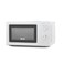 COMMERCIAL CHEF 0.6 Cubic Foot Microwave with 6 Power Levels, Small Microwave with Grip Handle, 700W Countertop Microwave with 30 Minute Timer and Mechanical Dial Controls, White