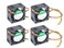 (4 Pack) Extra-Cooling Plug-and-Play Quiet Replacement Fans Compatible for Cisco 7201 Fan