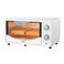 COMFEE' Toaster Oven Countertop, Small Toaster Ovens Combo 4 slice, Mini Oven for 9" Pizza, Compact Oven, Bake, Broil, 950W, White, CTO-E101A(WH)