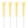 stonylab Cylinder Brushes, 4-Pack Soft Bristle Lab Glassware Cleaning Brushes with Stainless Steel Handle for 50-1000 ml Cylinders, 40cm
