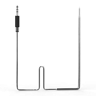 NutriChef Upgraded Replacement Barbecue Thermometer Probe - 1 Pc Stainless Steel Probe for PWIRBBQ420 Bluetooth Wireless BBQ Digital Thermometer, Works w/All Kinds of Meat PRTPWIRBBQ420PG