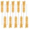 stonylab 10 Pack Tube Brushes, Bristle Test Tube Bottle Wash Cleaning Brushes with Radial Tufted End for Laboratory, Size S