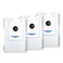 ECOVACS Dustbag 3 Pcs for DEEBOT T30S / T30S COMBO / X2 OMNI/ X2 COMBO / X2 OMNI COMPLETE Robot Vacuum and Mop Combo, White
