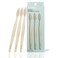 Davids Premium Bamboo Soft Bristle Toothbrush - 3 Pack   BPA Free, Eco-Friendly, Sustainable High Performance Bristles to Improve Oral Health Naturally   100% Natural Bamboo Handle