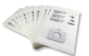 K&amp;J 12-Pack Vacuum Bags, Compatible with Kenmore Q/C, 5055, 50557, 50558, 400 Series, 600 Series, and Panasonic C-5 Canister Vacuums