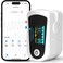 Innovo FSA/HSA Eligible iP900BP-B Fingertip Pulse Oximeter, Blood Oxygen Monitor with Free App, Plethysmograph, and Perfusion Index (with Bluetooth)