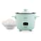 DASH Mini Rice Cooker Steamer with Removable Nonstick Pot, Keep Warm Function &amp; Recipe Guide, .5 Quart, for Soups, Stews, Grains &amp; Oatmeal - Aqua