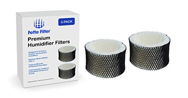 Fette Filter -2 Humidifier Filters Compatible with Holmes &amp; Sunbeam Humidifier Filter A, HWF62 HWF62CS HWF62D (Pack of 2)