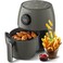 Small Compact Air Fryer, 2.1QT, 4-in-1 Small Mini Airfryer, Bake, Roast, Reheat, 98% Less Oil, Adjustable Temperature Control w/ 60min Timer, Quiet, Nonstick &amp; Dishwasher Safe, BPA-Free, Grey
