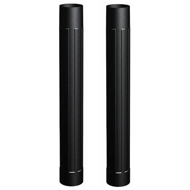 Vacmaster 2 1/2" Extension Wands, 2 Count (1 Pack), V2EW, Black