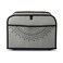 kwmobile Cover Compatible with 2 Slice Toaster - Cover for Toaster - Indian Sun Grey