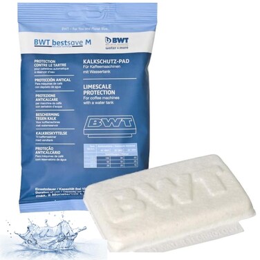 BWT Bestsave M Limescale Protection Pad For Coffee Machine And Espresso Machine - Capacity Upto 2 Months or 100 liters