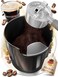homeffect Knock Box for Coffee Grounds - Innovative Barista Accessory with Improved Handling - Coffee Knock Box for Espresso Machine, Black
