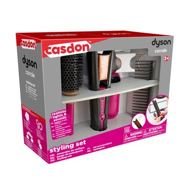 Casdon 73350 Dyson Coral Styling Set, Hair Iron, Genuine Product