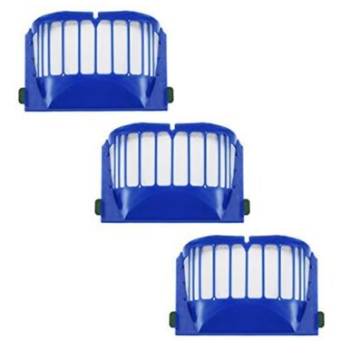 Masterpart 3 Pack Filter Vacuum Cleaner Kit Compatible With iRobot Roomba 500, 600 Series (550 560 650 620)