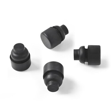 KOOC Rubber Feet for Slow Cookers 5 qt 7 qt and 8.5 qt Replaceable Slow Cooker Legs Pot Insert Accessories (4 Packs)