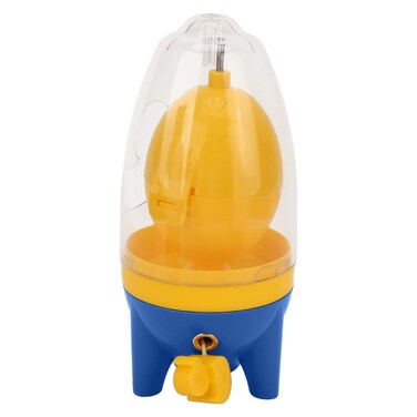 Egg Spinner, Hand Powered Egg White and Yolk Spin Mixer Portable Golden Egg Maker Manual Golden Egg Shakers Egg Homogenizer Egg Scrambler for Golden Egg Making(Blue)