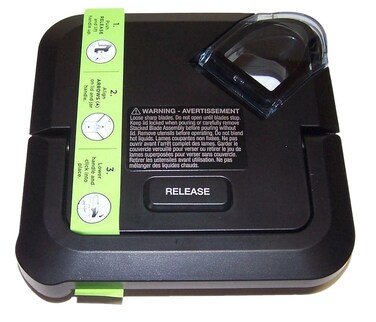 Shark ' Ninja Ninja Locking Lid for 72oz Pitcher BL640 BL641 BL642 BL642W BL642W1 BL642Z BL680 BL680A BL681A BL682 BN701 BN751 BN801 Clear and Black