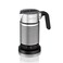 Nespresso Aeroccino4 Dishwasher-Safe Electric Milk Frother with Four Styles of Preparation (Silver and Black)