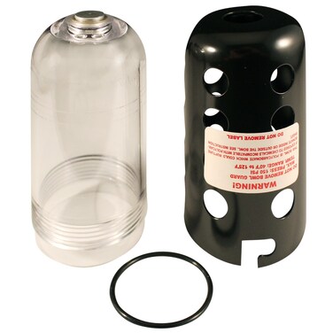 MILTON 1028P Plastic Bowl, 1/4 3/8 1/2 Lubricator