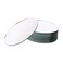 EXCEART Round Mirror 20pcs Oval Mirror Mini Mirror for DIY Crafts Arts Projects Framing Decoration L Mirror Tiles