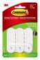 Command Medium Wire Hooks, Holds up to 3 lb, 3 Hooks, 4 Strips, Damage free Hanging Wall Hooks with Adhesive Strips, No Tools Wall Hooks for Organization in Living Spaces
