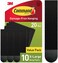 Command 20 Lb XL Heavyweight Picture Hanging Strips, Damage Free Hanging Picture Hangers, Heavy Duty Wall Hanging Strips for Living Spaces, 10 Black Adhesive Strip Pairs, PH217BLK-10NA