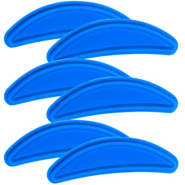 NutriChef Blue Silicone Handles - Flexible Design for Nonstick Carbon Steel Bakeware Pans - Compatible with Model: NCBK10S