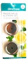 Drinkmate Mason Jar Lid and Straw Set (Pack of 2). Regular Mouth Mason Jars. Jars into tumblers. Straw Holes. Silver lid